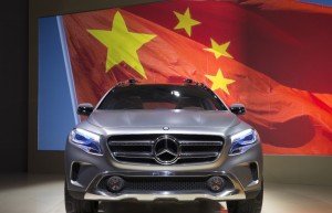 奔驰上海推出Concept GLA概念车